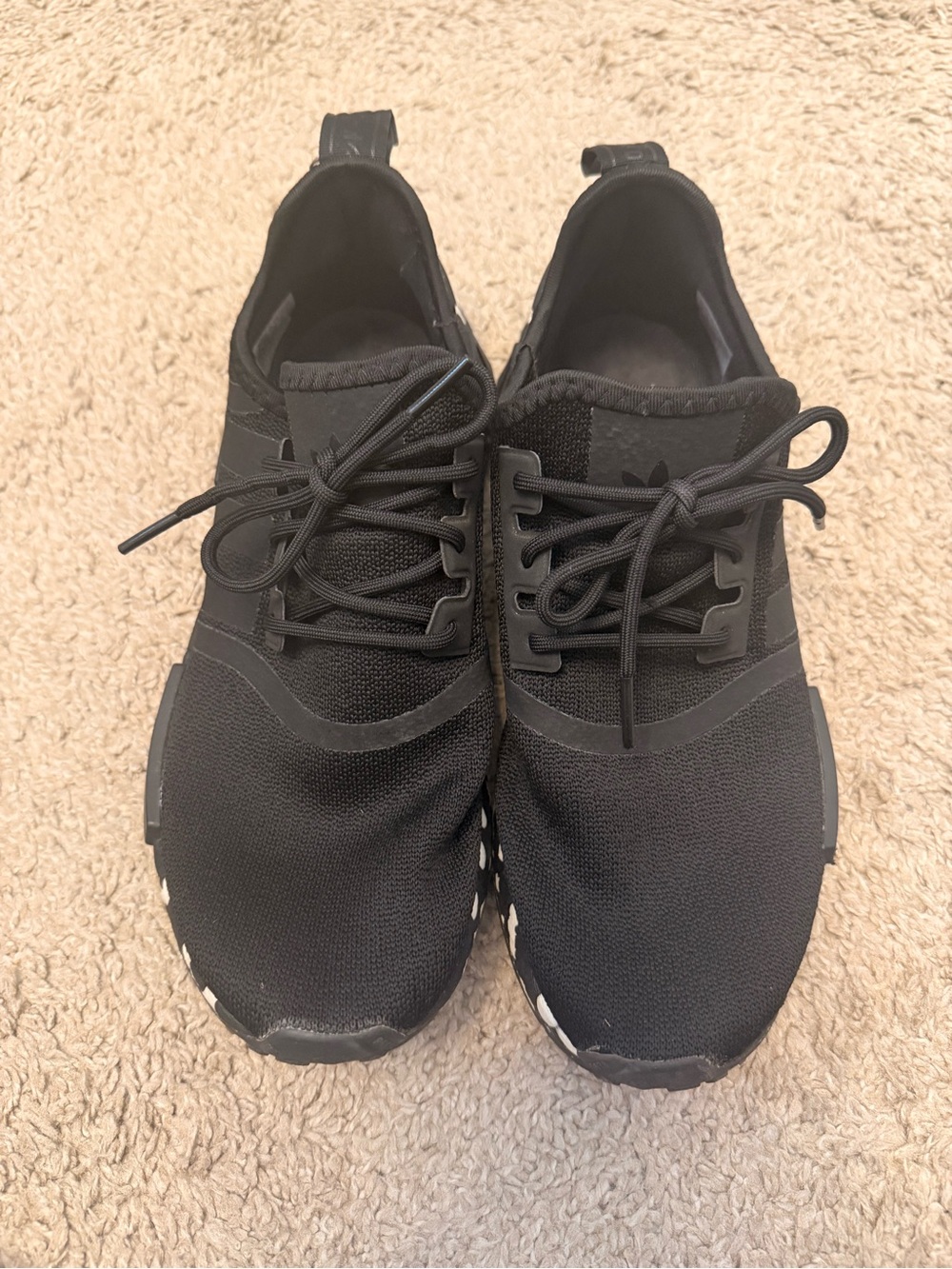 adidas Women's NMD_R1 Black Athletic Sneakers